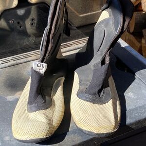 Men’s Black and Tan Booties for Tech 8 motorcycle Boots